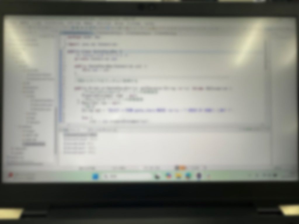 プログラミング研修
